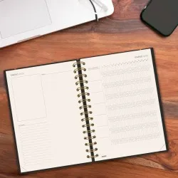 Agenda Finocam 16 Meses Haiku E10 Sv Horiz.negro 25-26 - imagen 5