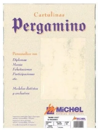 PERGAMINO TROQUELADO A4 MARMOL AMARILLO 25H