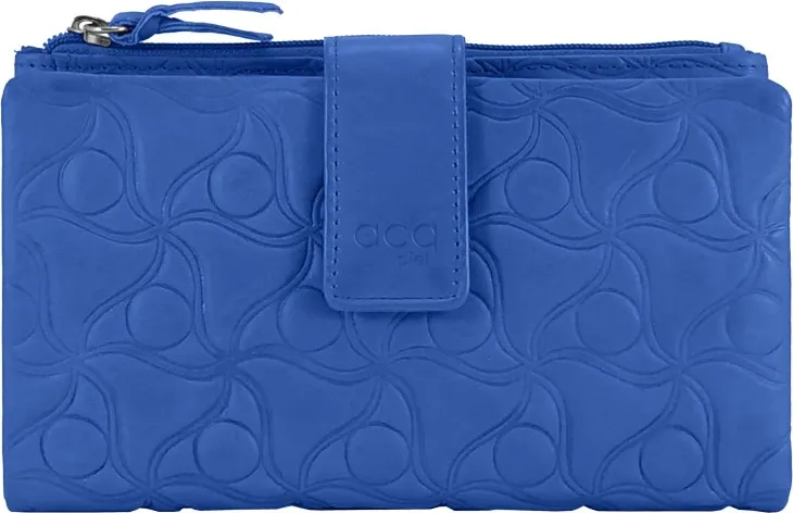 BILLETERO CON MONEDERO PIEL VENUS 34 AZUL