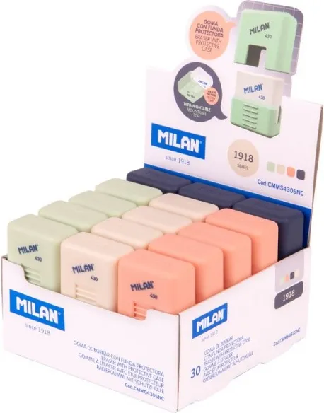 Gomas Milan 430 con Funda SCHOOL(EXPOS.30 Unid)