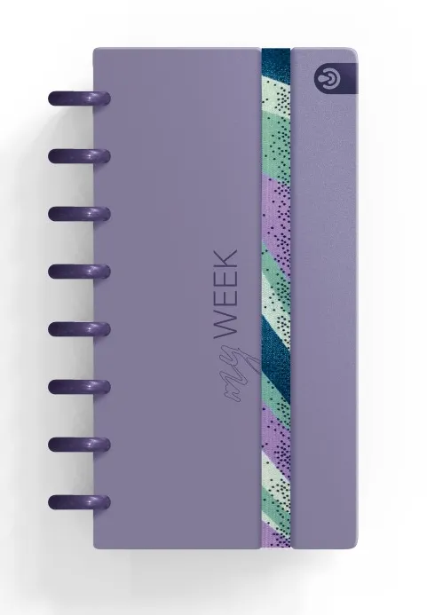 Planificador Ingeniox Semanal 10,5X21 Malva