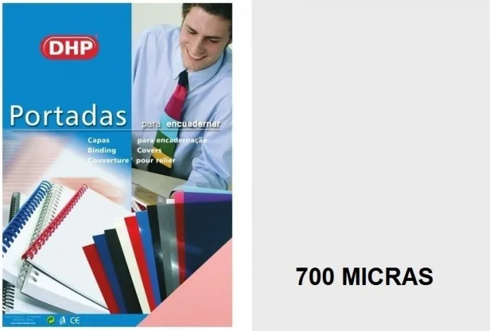 PORTADA A4 DHP 700 MICRAS TRANSPARENTE