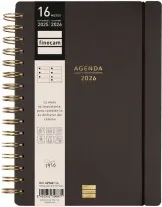 Agenda Finocam 16 Meses Haiku E10 Sv Horiz.negro 25-26 - imagen 9