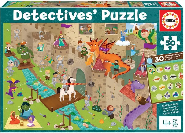 50 CASTILLO DETECTIVES PUZZLE*