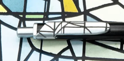 BOLIGRAFO INOXCROM CANVAS VITRAL