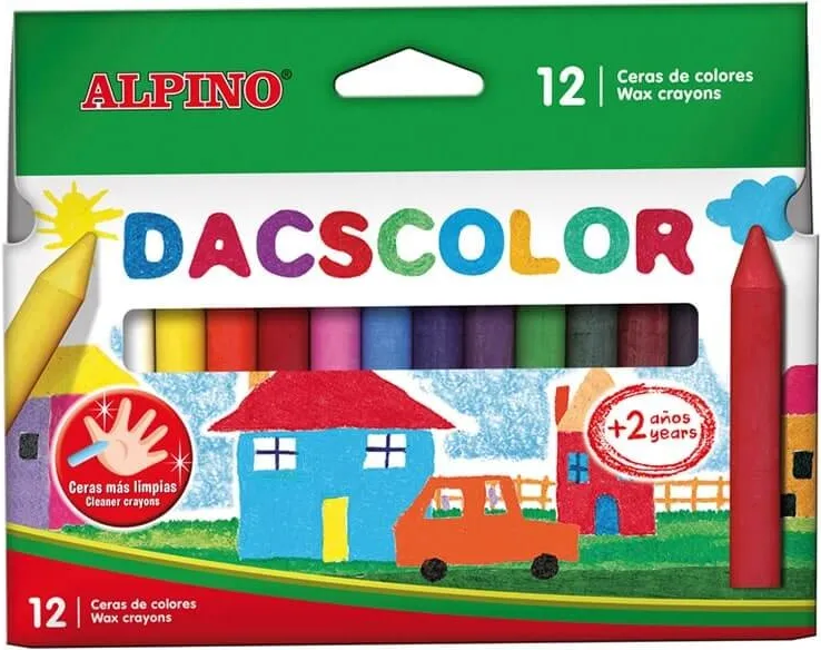 CERAS DACSCOLOR 12 COLORES