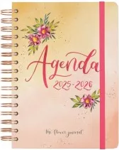 Agenda Finocam Flower Journal E10 1DP Rosa 25-26 - imagen 2