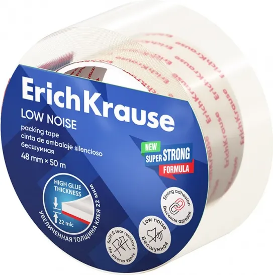 CINTA PRECINTO BAJO RUIDO 48MMX50M ERICH KRAUSE