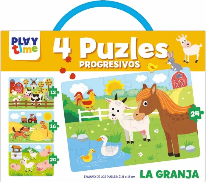 Puzles Progresivos. la Granja