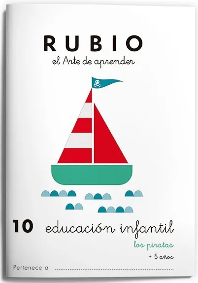 CUADERNO RUBIO EI 10 LOS PIRATAS