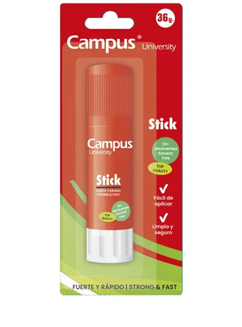 BLISTER BARRA ADHESIVA CAMPUS STICK 36 gr.
