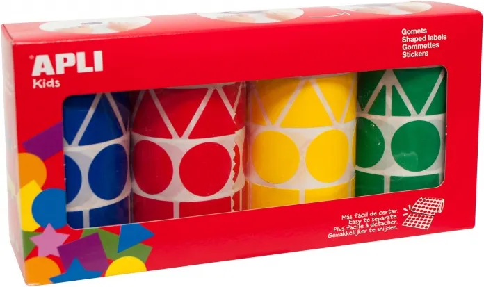 GOMETS PACK 4 ROLLOS  COLORES