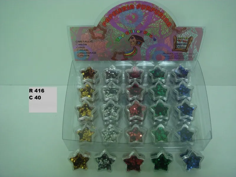 PURPURINA ESTRELLAS SURTIDAS