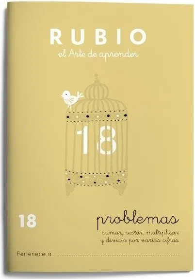CUADERNO RUBIO PROBLEMAS 18