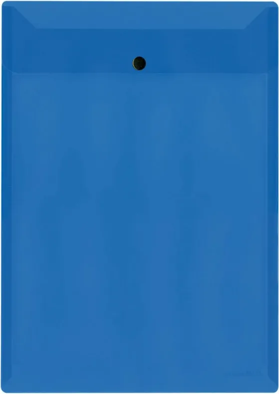 SOBRE BROCHE NATURAL PP A4 AZUL