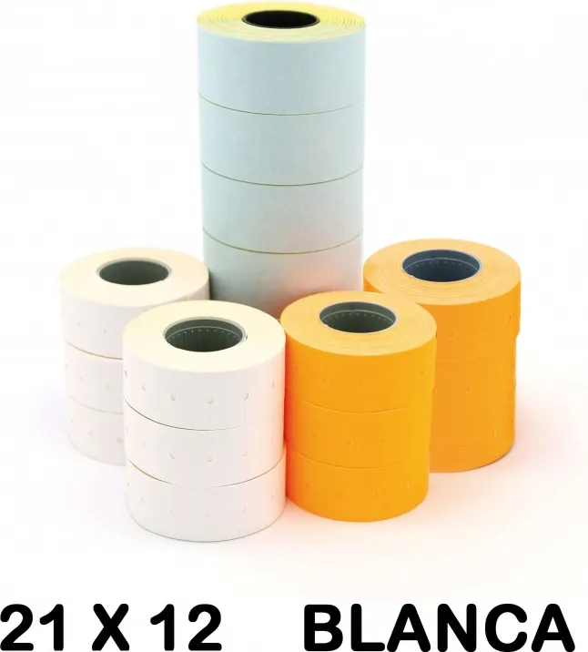 ETIQUETA APLI 21X12 BLANCO