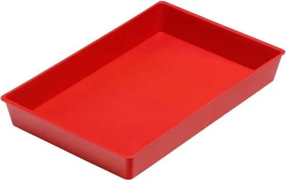BANDEJA FAIBO MULTIUSO ROJA