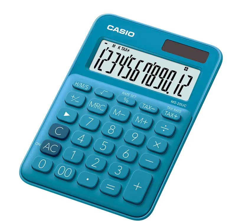 Calculadora Casio MS20UC Azul