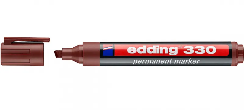 ROTULADOR EDDING 330 MARRÓN