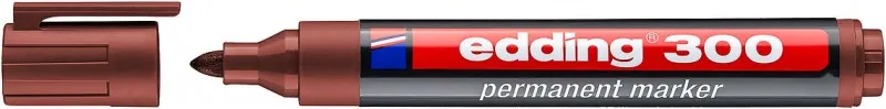 ROTULADOR EDDING 300 MARRÓN
