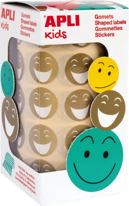 GOMET ROLLO CARAS SMILE ORO