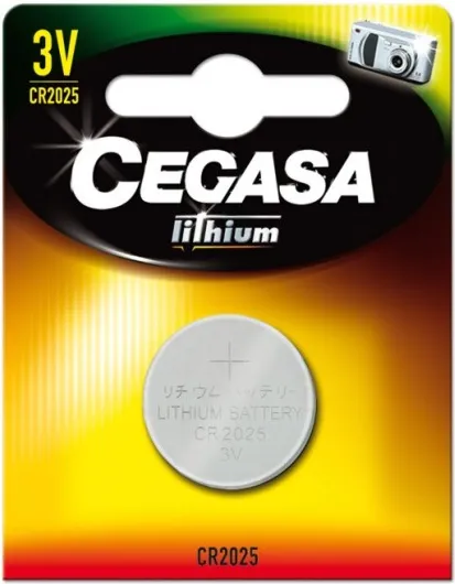 Pilas Cegasa Botón CR2025