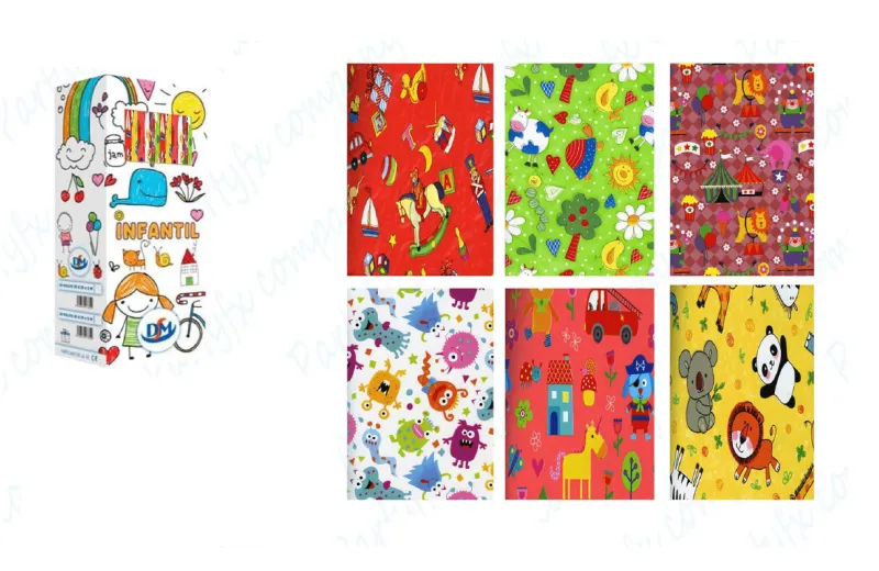 ROLLO PAPEL REGALO INFANTIL 70x200