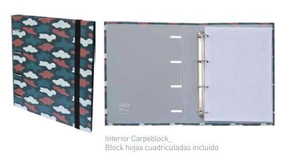 CARPEBLOC A4 4AN CAMUFLAJE