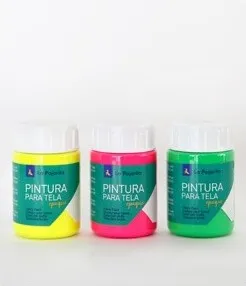 PINTURA TELA FLUORESCENTE 35ML LA PAJARITA