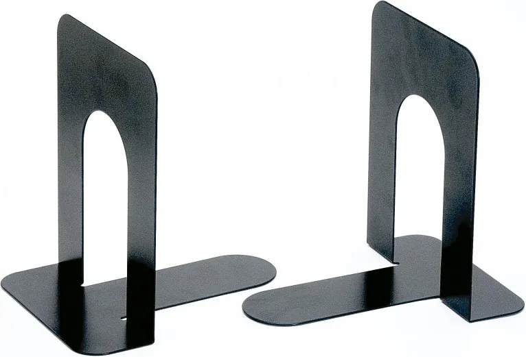 Sujetalibros PLUS Office Metálico 2 Und Negro