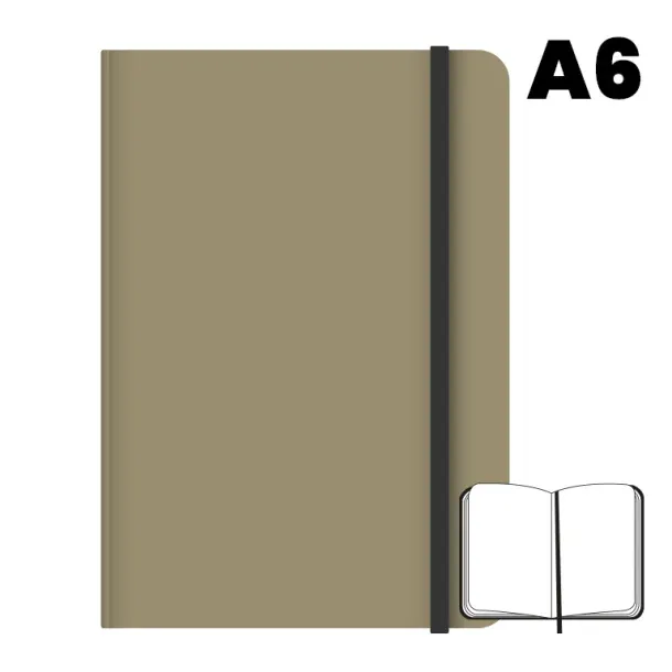 LIBRETA CAMPUS A6  96H 75G LISO BEIGE