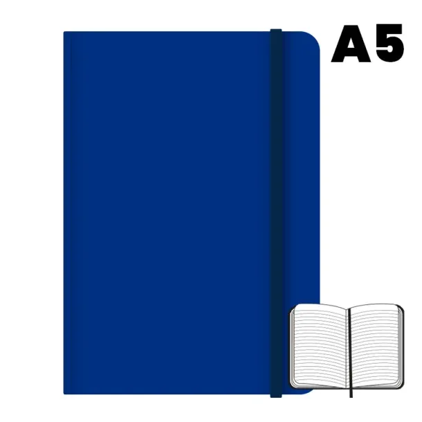 Libreta Campus A5 96H 75G Horizontal Azul