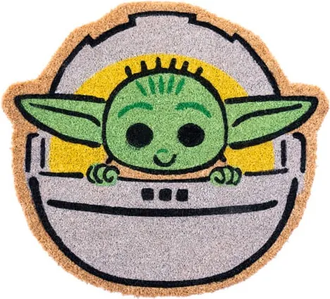 FELPUDO TROQUELADO STAR WARS THE MANDALORIAN-THE CHILD