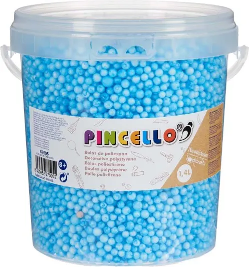 BOTE BOLAS POLIESPAN AZUL