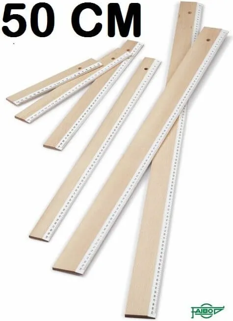 REGLA MADERA FAIBO 50CM