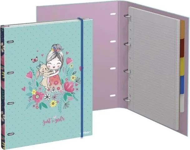 CARPEBLOC A4 4 ANILLAS JUST 4 GIRLS