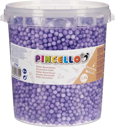 BOTE BOLAS POLIESPAN LILA