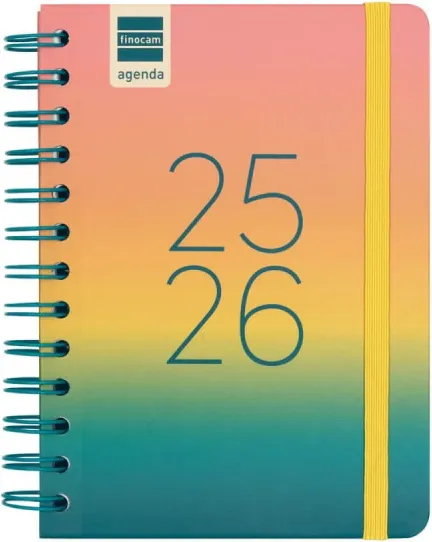 Agenda Finocam Cosmo 1/8 Svh Iris 25-26