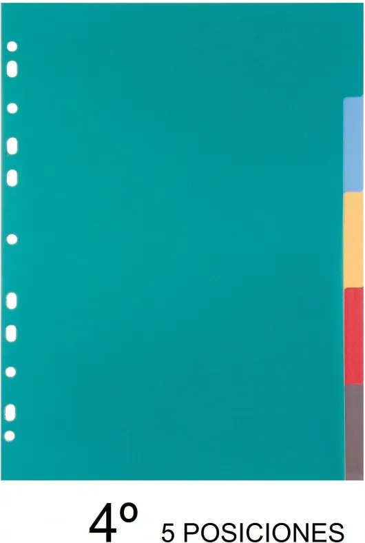 SEPARADORES A5 5 POSICIONES