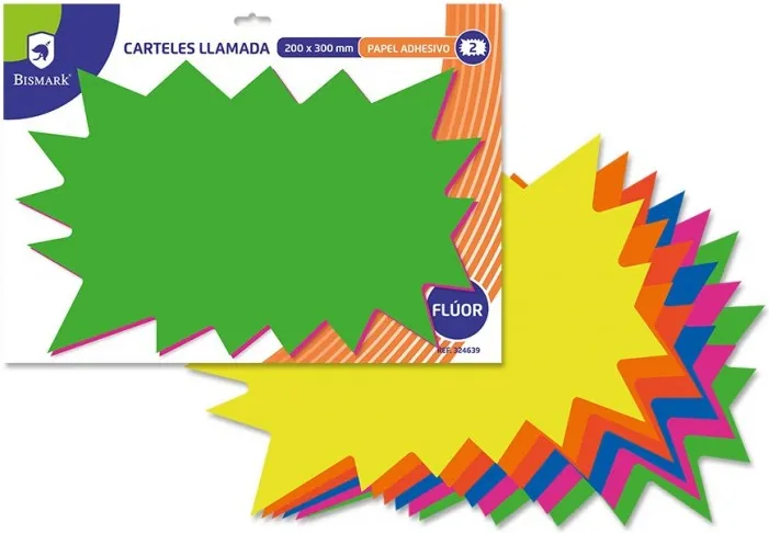 Cartel Adhesivo Flúor