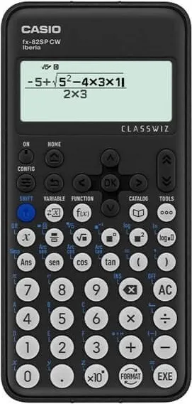 CALCULADORA CASIO FX-82 SP CW NEGRO