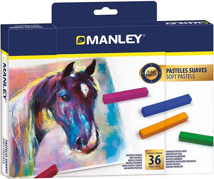 PASTEL SUAVE BARRA MANLEY 36 COLORES