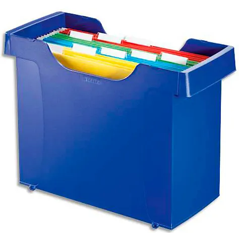 CAJETIN CON 5 CARPETAS COLGANTES LEITZ PLUS