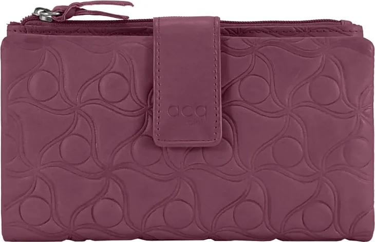 BILLETERO CON MONEDERO PIEL VENUS 34 LAVANDA