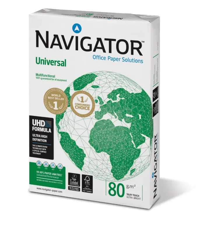 Papel Multifunción Navigator A4 80gr 500H