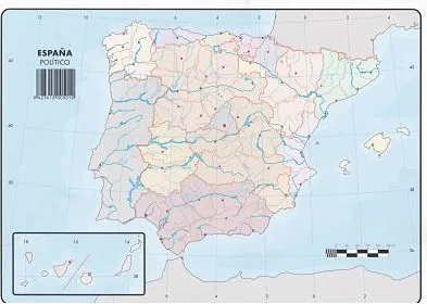 Mapas España Político