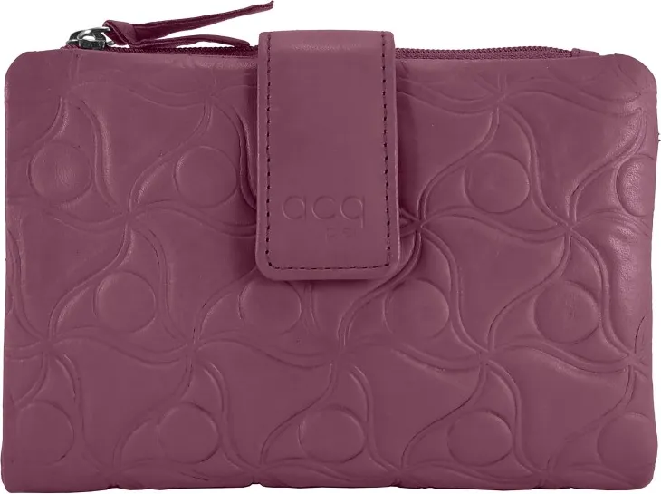 Monedero Piel Venus 16 Lavanda