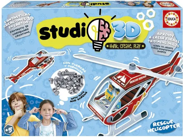 Helicóptero Studio 3D