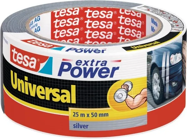 Cinta TESA Extra Power Universal 50X50M Plata