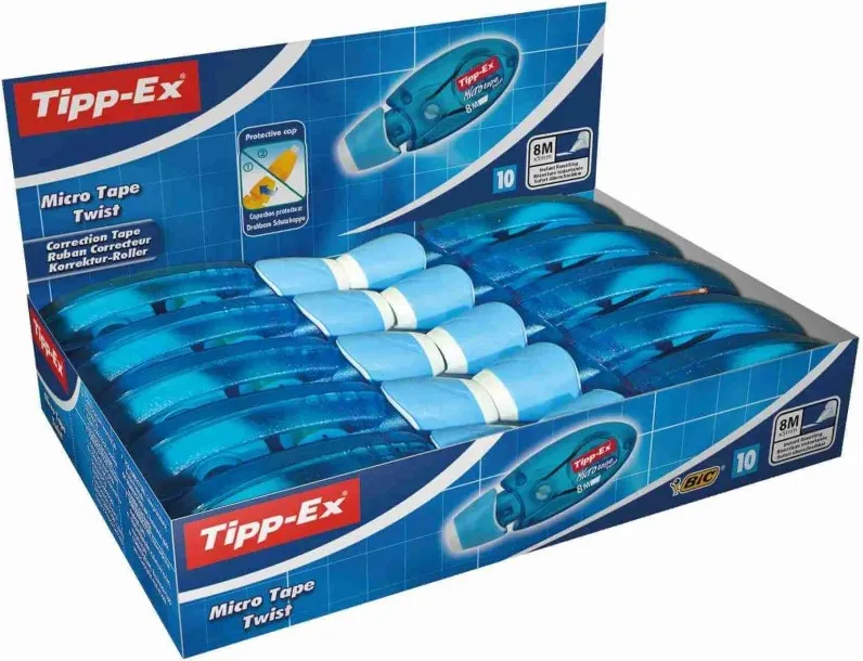 Tipp-ex Micro Tape Twist (caja 10 unidades)